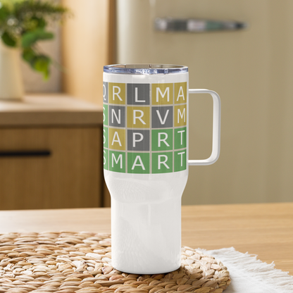 Wordle Victory Thermos with Handle